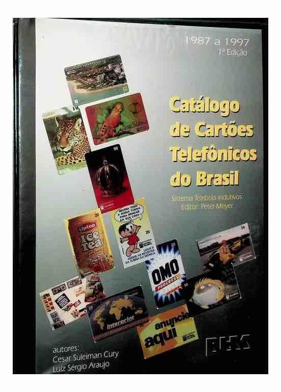 Catálogo de Cartões Telefónicos do Brasil 1997