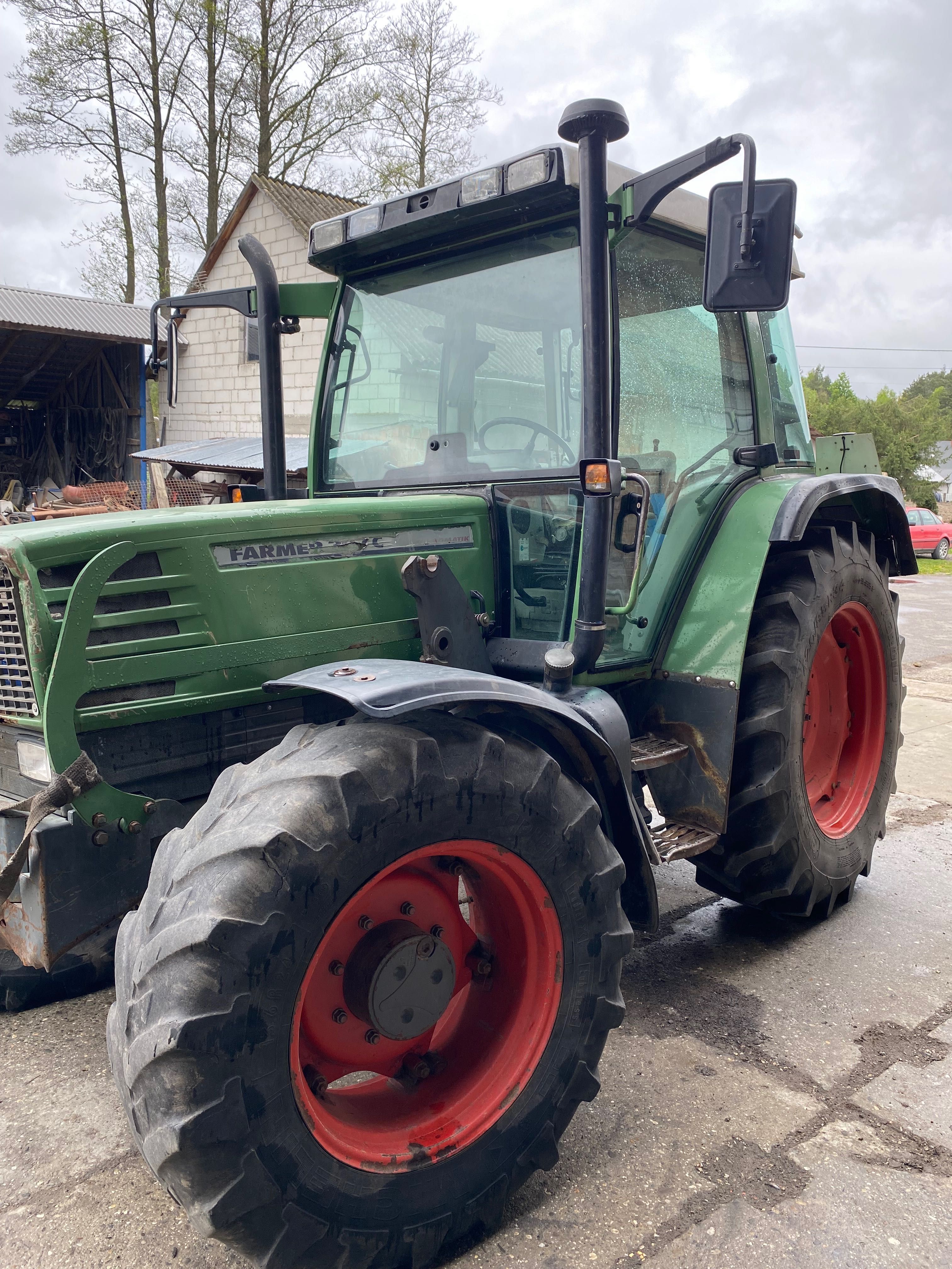 Fendt farmer 307c z ładowaczem