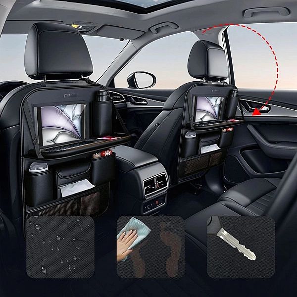 Tech-Protect Uca100 Backseat Car Organizer Black