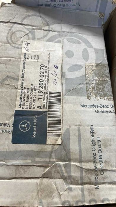 Мерседес W140 M119 M104 натяжители и ролики