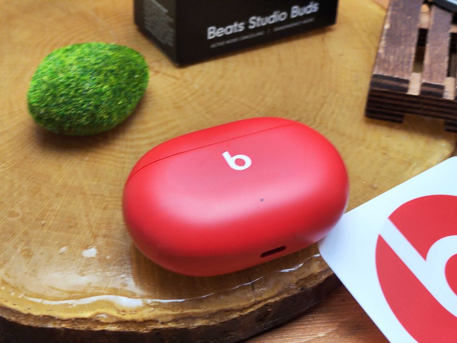 Słuchawki dokanałowe BEATS Studio Buds ANC Czerwony Gwarancja