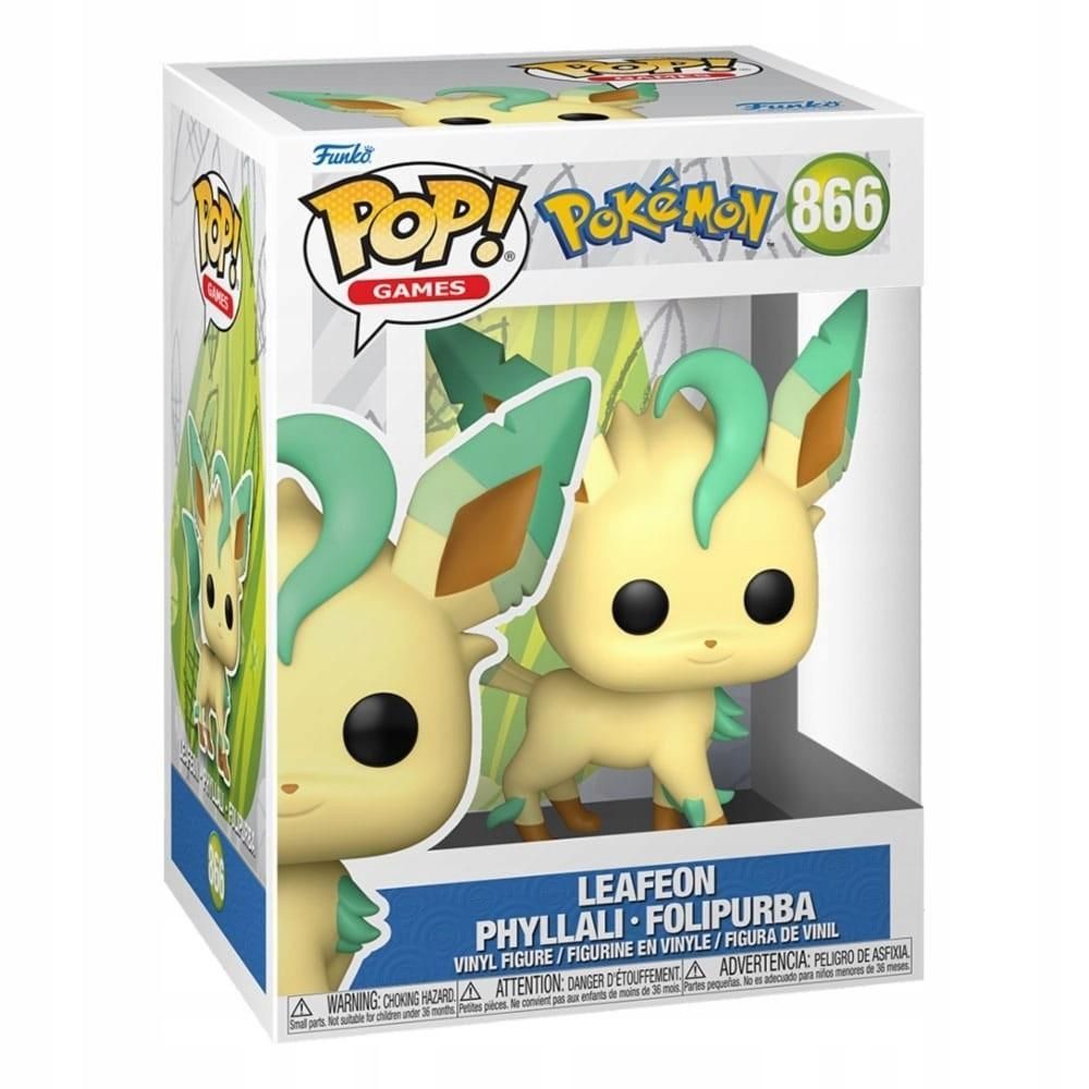 Funko Figurka Pop Games: Pokemon - Leafeon, Funko