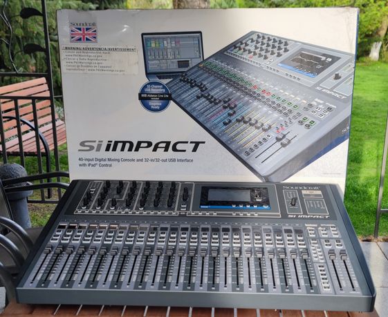 Soundcraft Si Impact + Mini Stagebox 32i + skrętka (mikser cyfrowy)