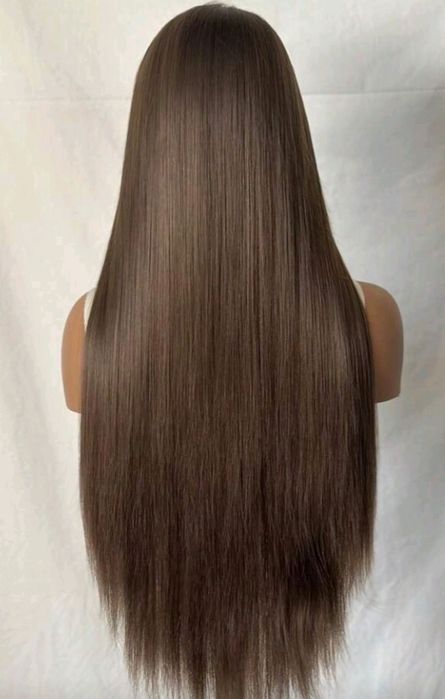 Peruka czekoladowy brąz
