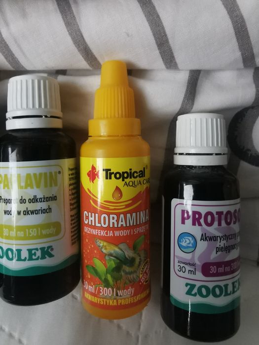 Preparaty do akwarium