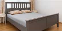 Łóżko Ikea Hemnes 160x200 plus materac pokrowiec