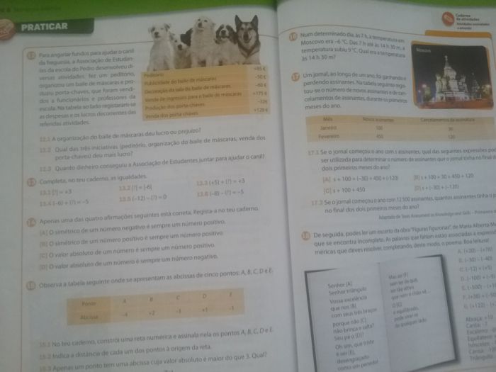 Manual parte 1+ parte 2 +CA " PI 6" - matemática 6°ano