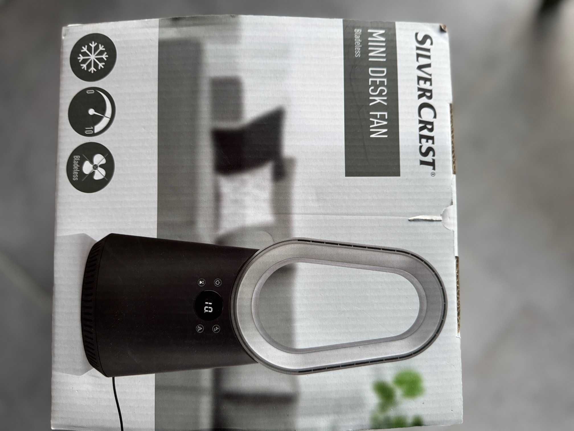 Wentylator bezwirnikowy z wyświetlaczem led SILVERCREST SRV 24 A1 gwar