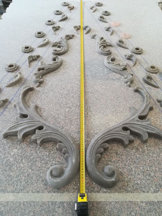 Painéis decorativos em fibra de vidro