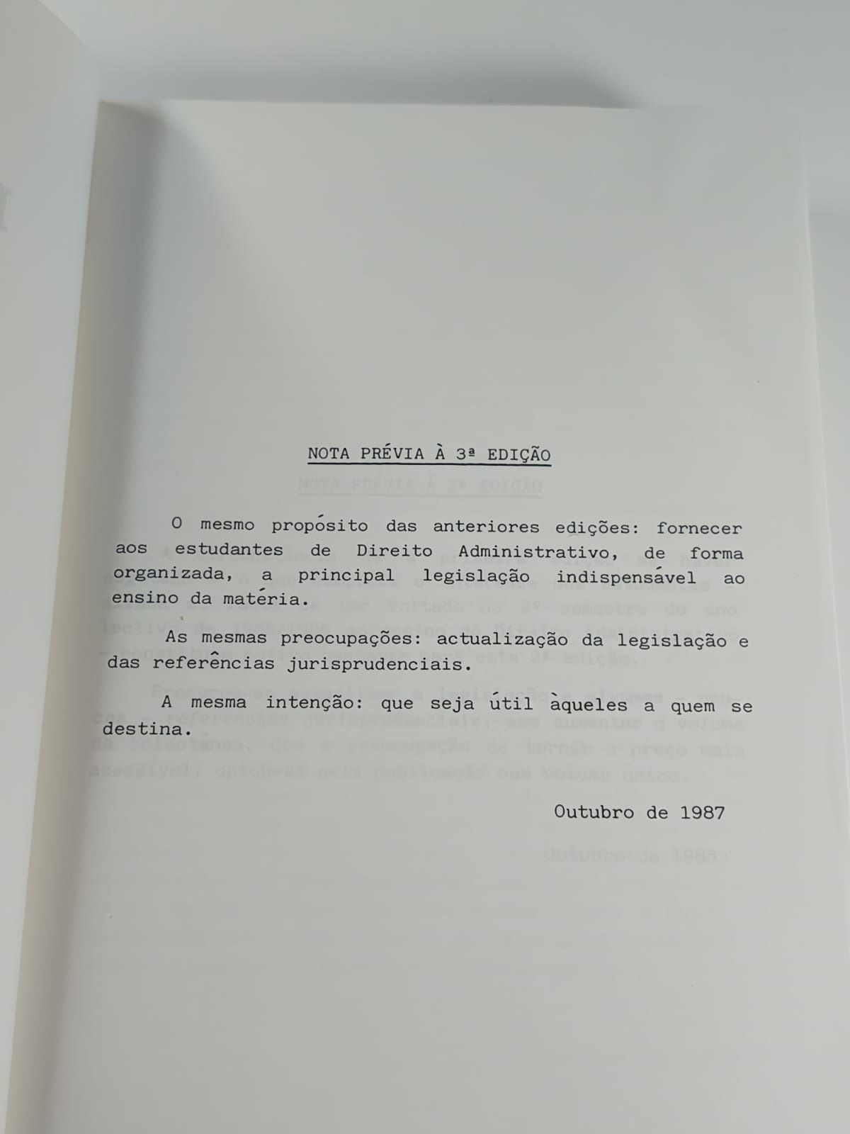 Legislação administrativa