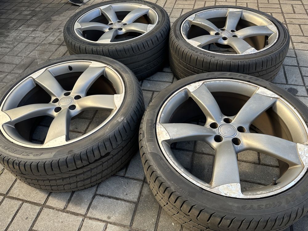 Koła Felgi aluminiowe ROTOR 21” 9J ET35 AUDI A6 S6 A7 A8 5x112