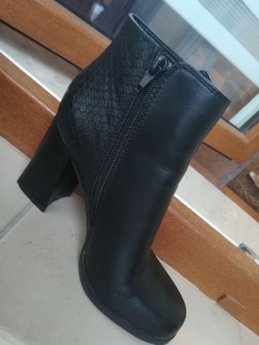 Buty/botki/kozaki r.38 - jak NOWE!!!