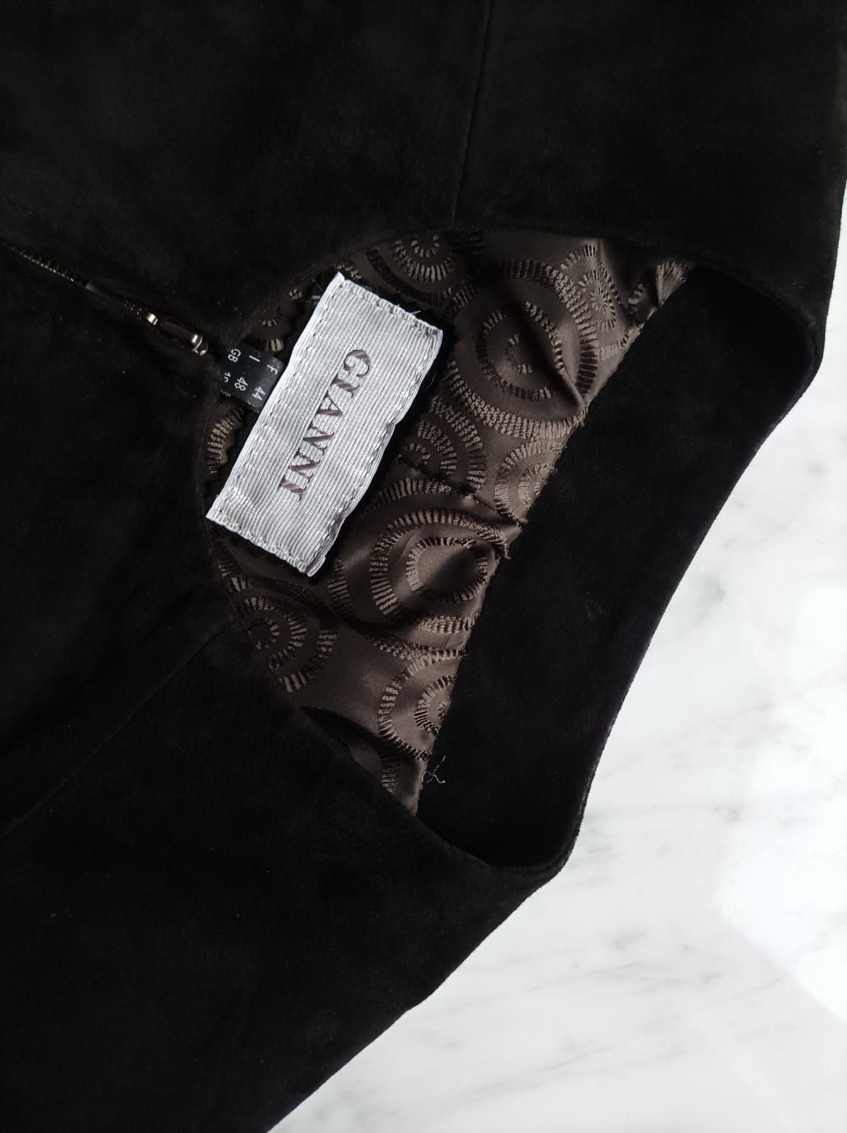 Premium skórzana kurtka nowa Gianni 42 czarna skóra naturalna lux