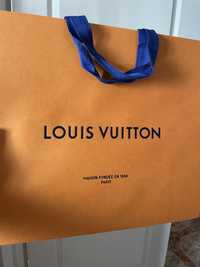 Papierowa torba Louis Vuitton