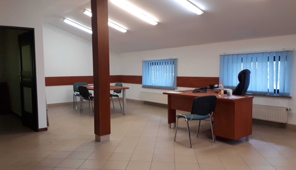 Lokal na wynajem 120m, wejście normalne + garażowe, duży parking