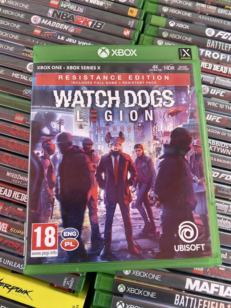 Gra Watch Dogs Legion Resistance Edition Xbox One Xone xbox series X