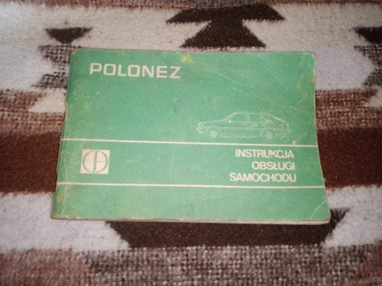Stara Instrukcja obsługi Poloneza