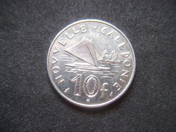 Stare monety 10 franków 1983 Nowa Kaledonia