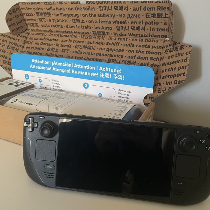 Steam deck LCD 256gb +mod