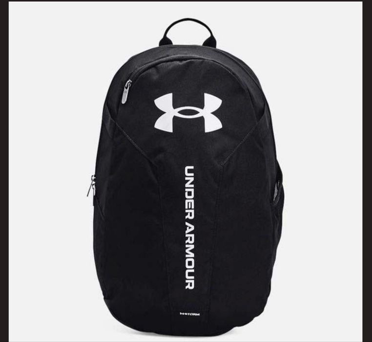 ‼️Оригинал США Рюкзак UA Hustle Lite Backpack 24L Чорний 30,5x18x46 см