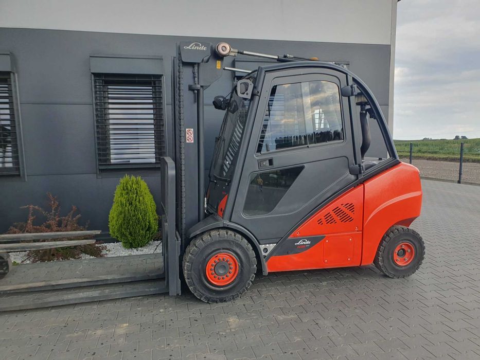 Wózek widlak LINDE H35D-02 2019r Diesel Kabina 3.5 Tony H30 H40 H45