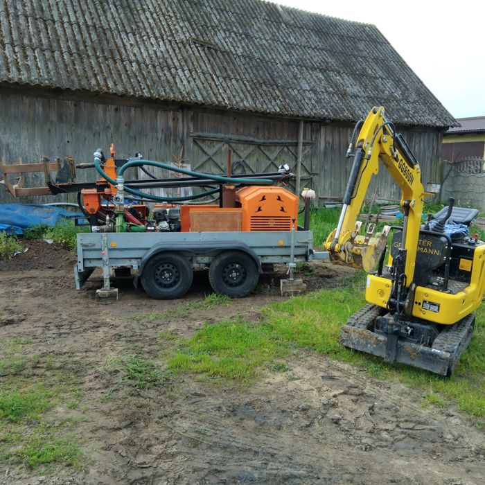 Studnie głębinowe, wiercenie studni, pompy  głębinowe