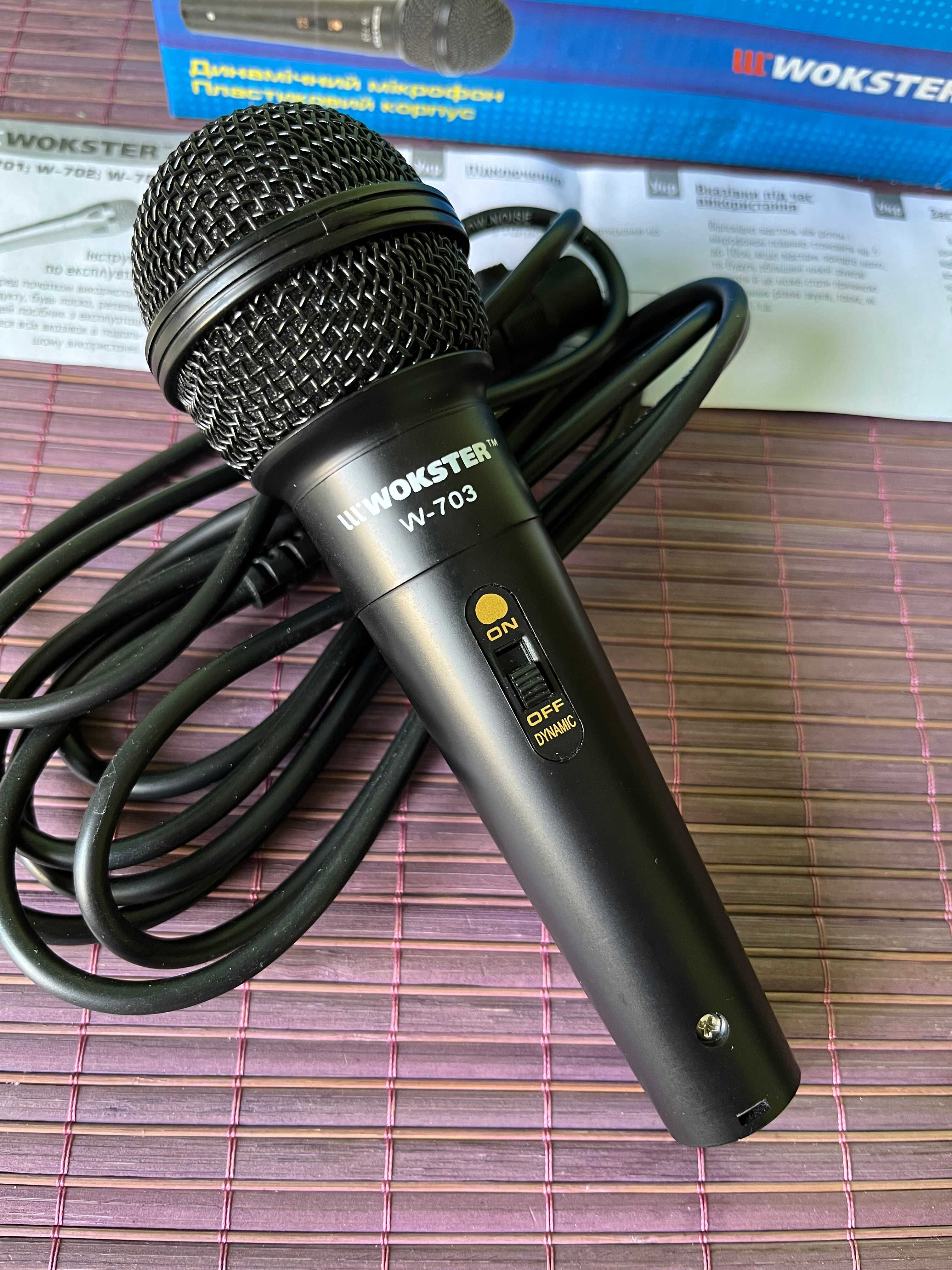 Качественный динамический микрофон - Новый, в упаковке!