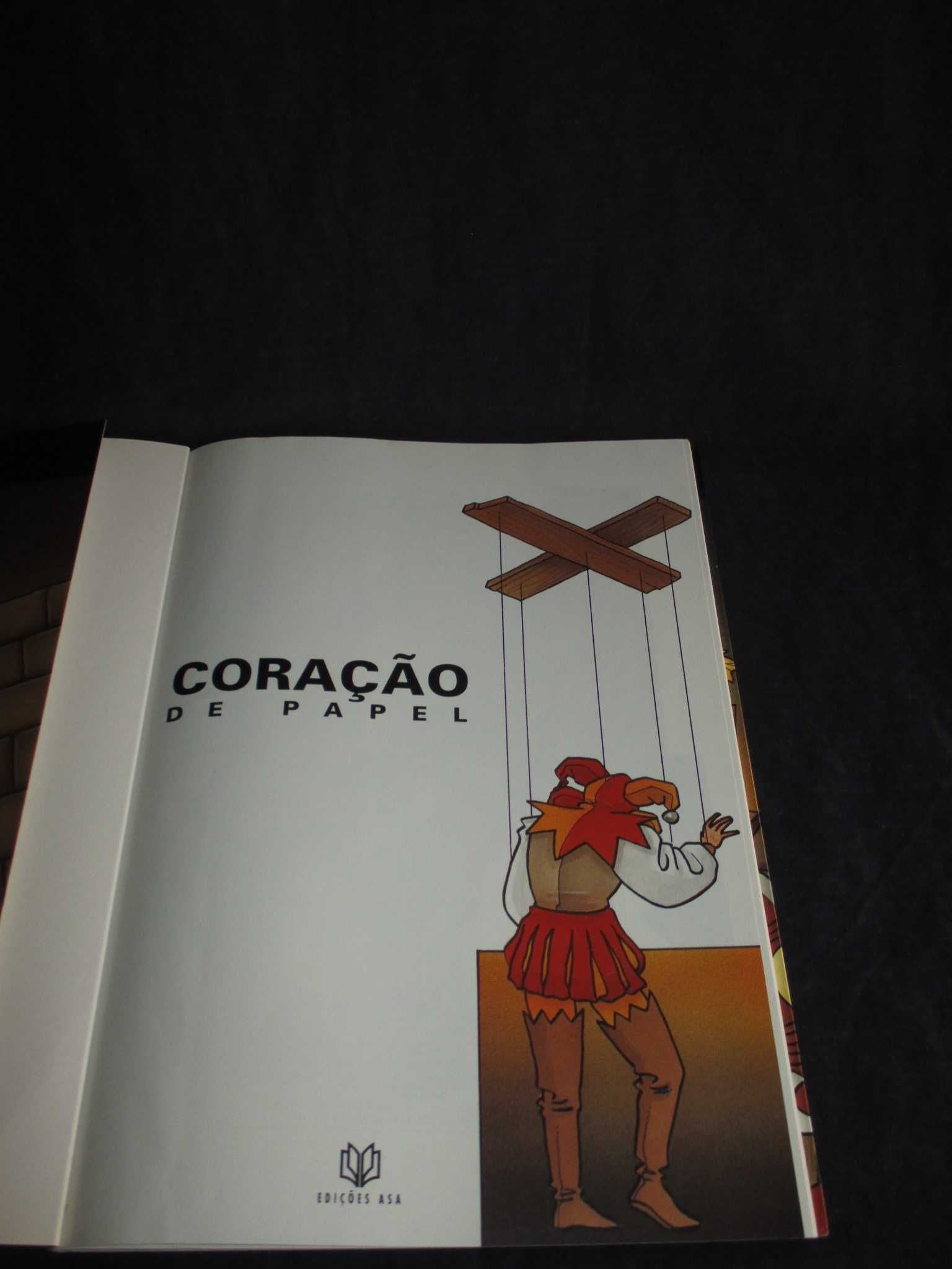 Livro BD Coração de Papel Luís Louro