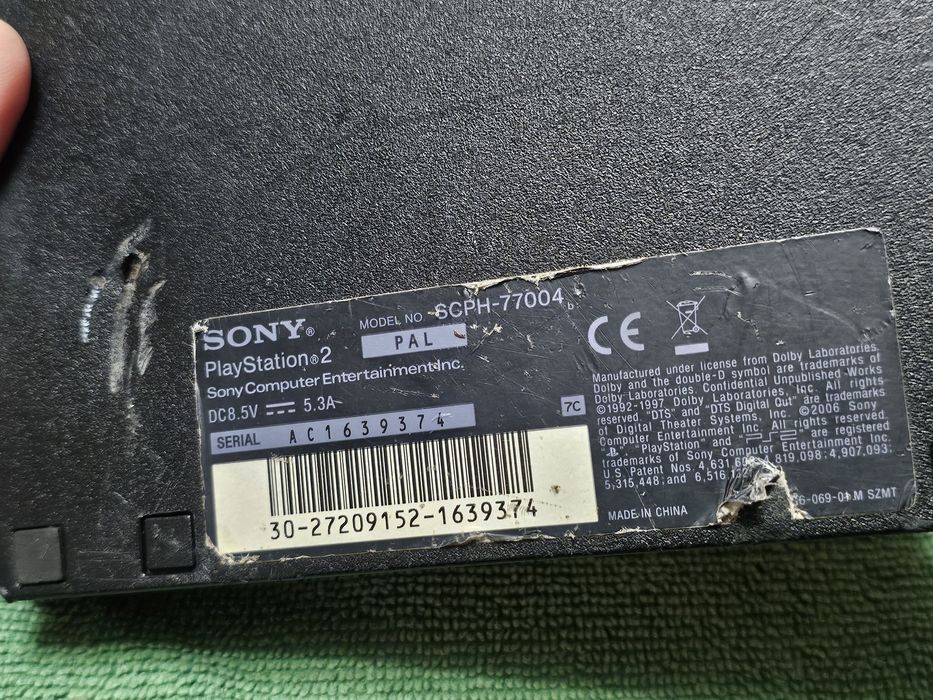 Під Ремонт Відновлення Приставка Sony Playstation 2 Slim SCPH-77004