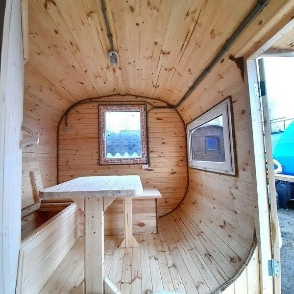 Квадро-баня 6 м, топка в парной печь стандарт, козырёк над входом,.