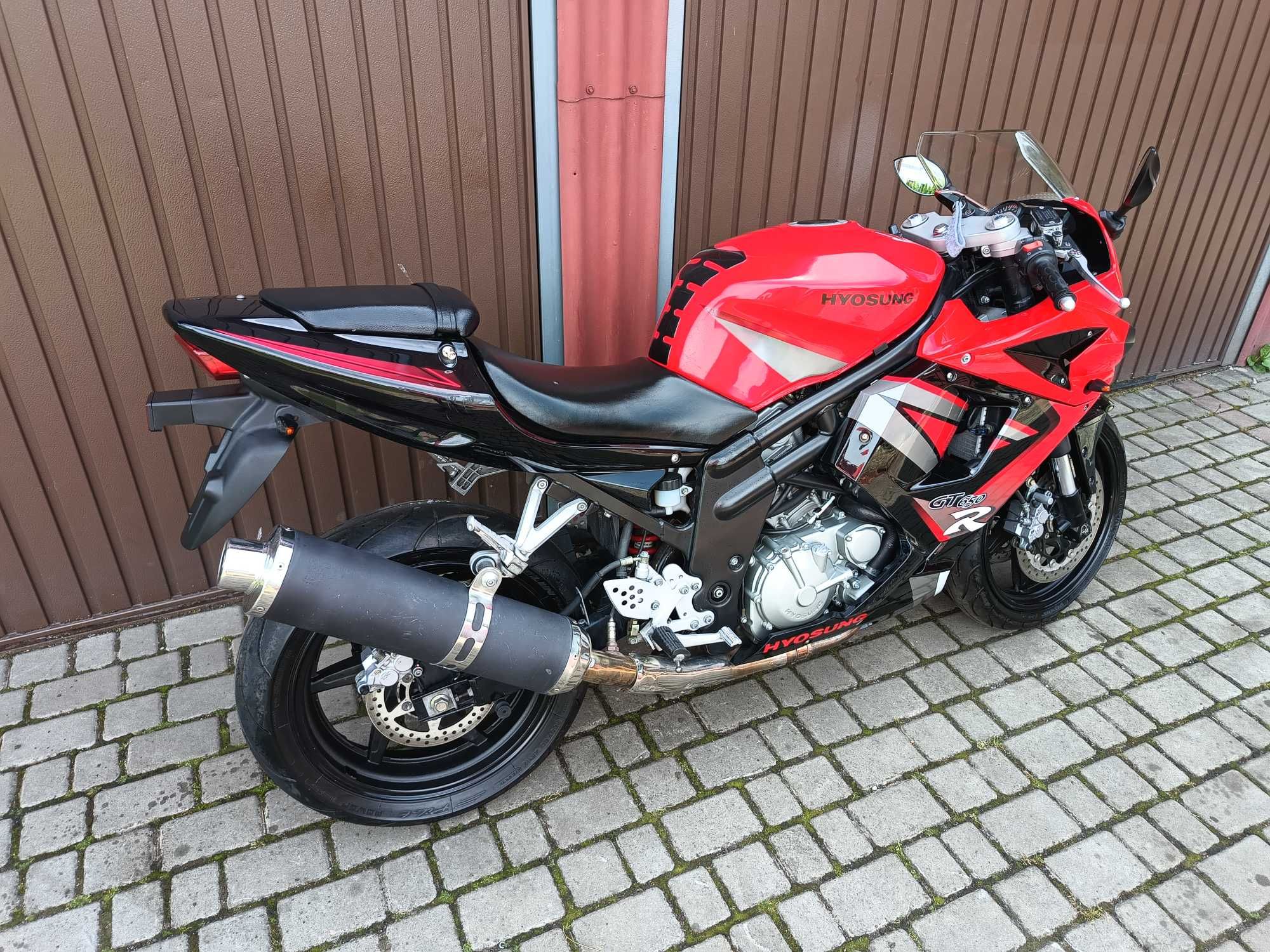 Piękny Hyosung GT 650 z Niemiec, 1 właciciel MOTOCYKLE ŻURAWICE