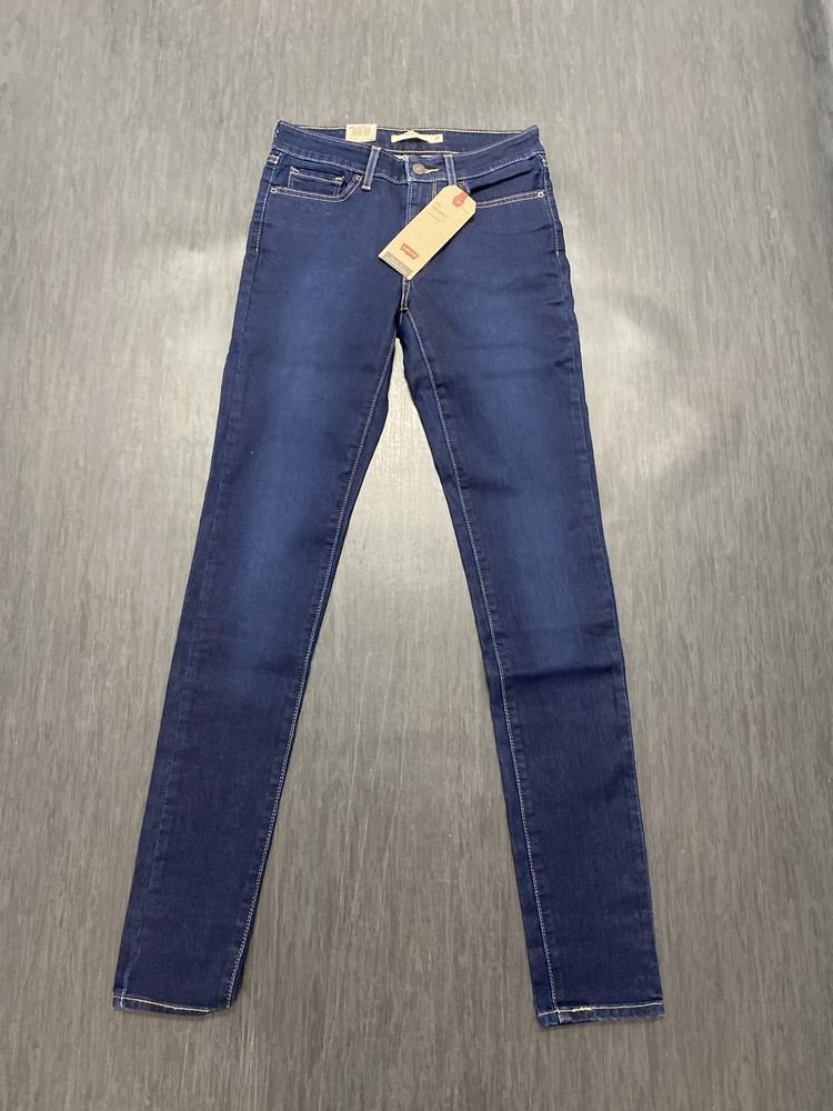 Jean Levi’s Mulher 711 Skinny Marrina W27 L34