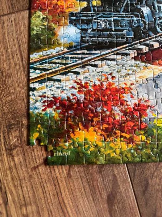 Puzzle Castorland 500 pociąg lokomotywa