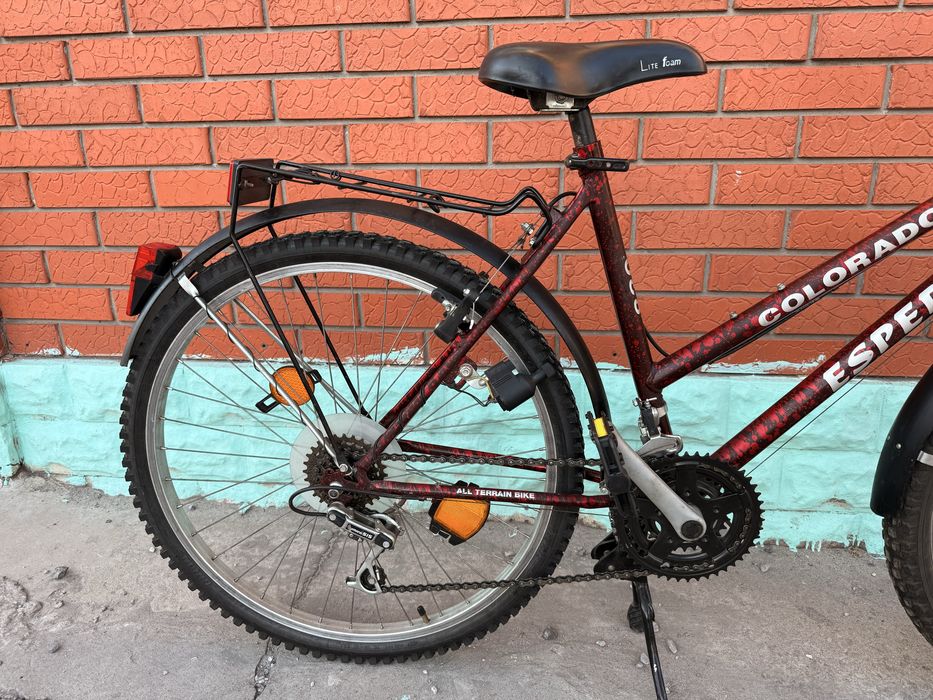 Велосипед Esperia Колёса 26 из Европы Городской открытая рама Shimano