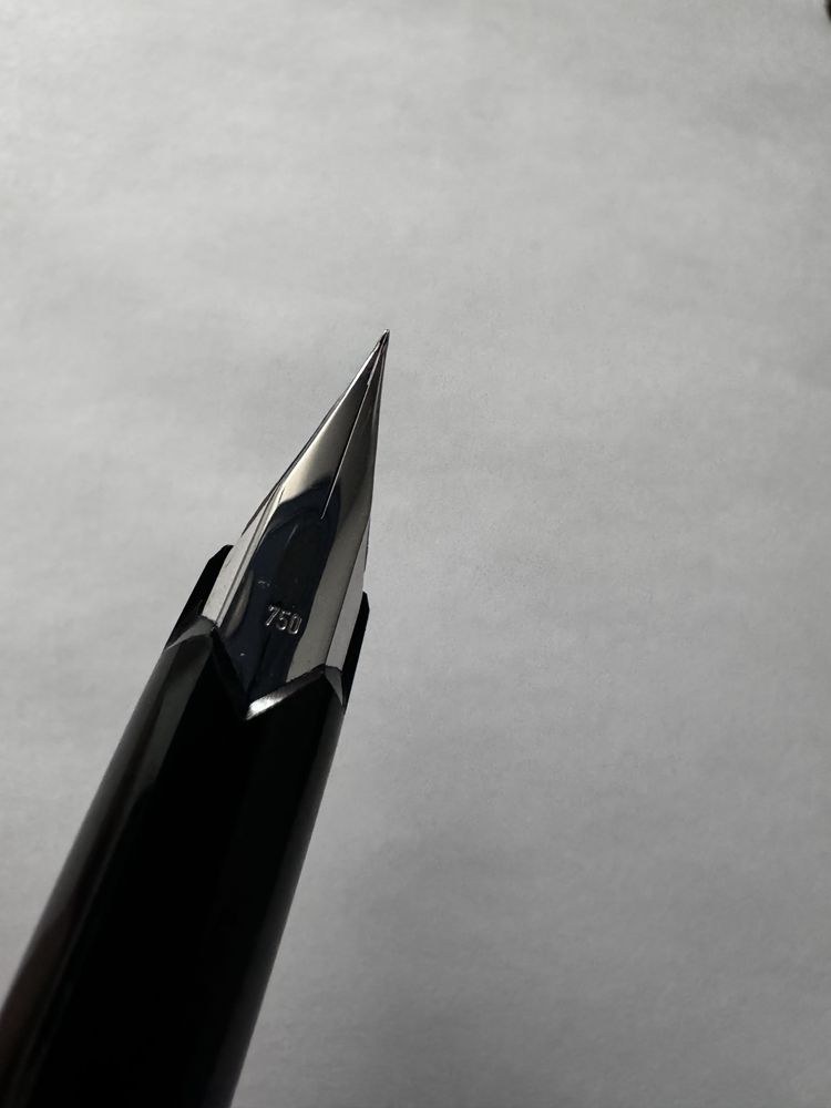 Чорнильна ручка Montblanc 1266 Sterling Silver 925 18k 750 Extra Fine