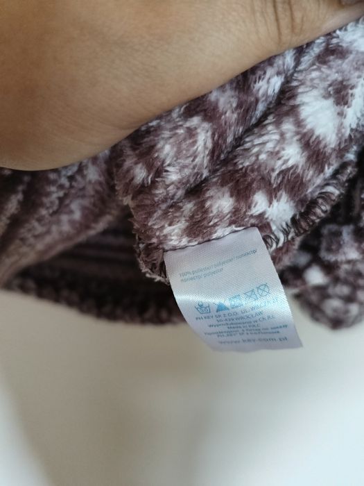 Ciepła bluza polarowa KEY XL we wzory norweskie