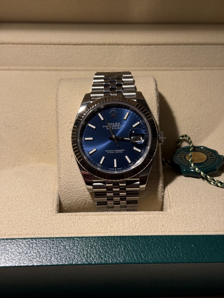 Rolex Datejust 41 (2022) Azul Jubileu