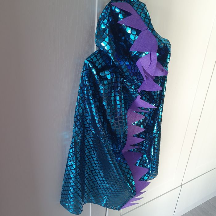 Peleryna dinozaur smok kostium przebranie 104/110/116/122 nowa karnawa