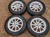 3503. Koła zimowe Tiguan Tarraco Kodiaq 5x112 215/65/17 Goodyear 2022r
