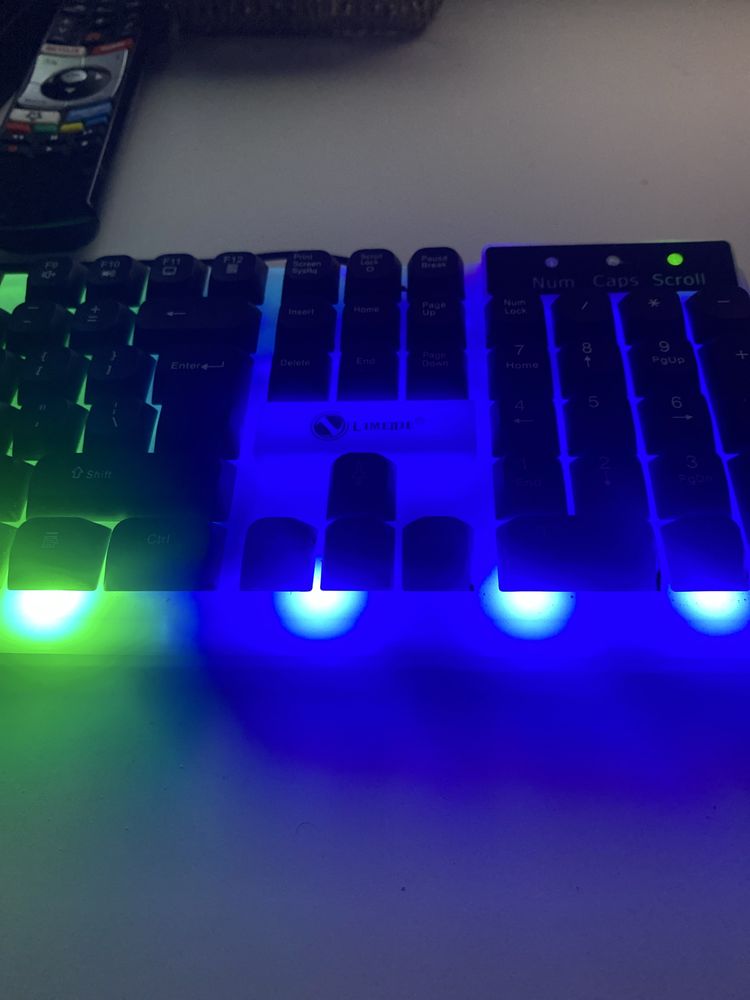 Teclado Gaming led