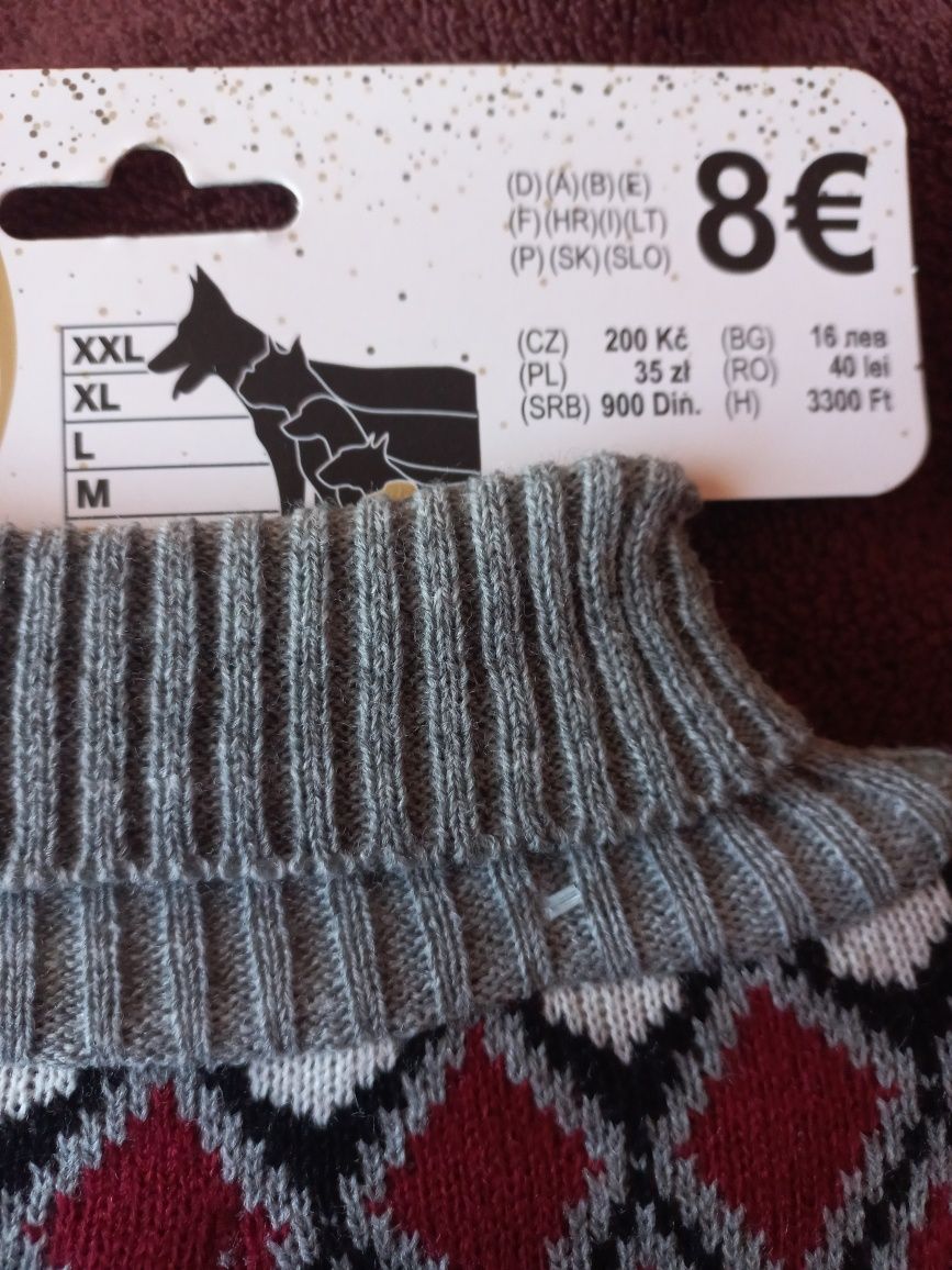 Nowy sweterek dla psa lub kota