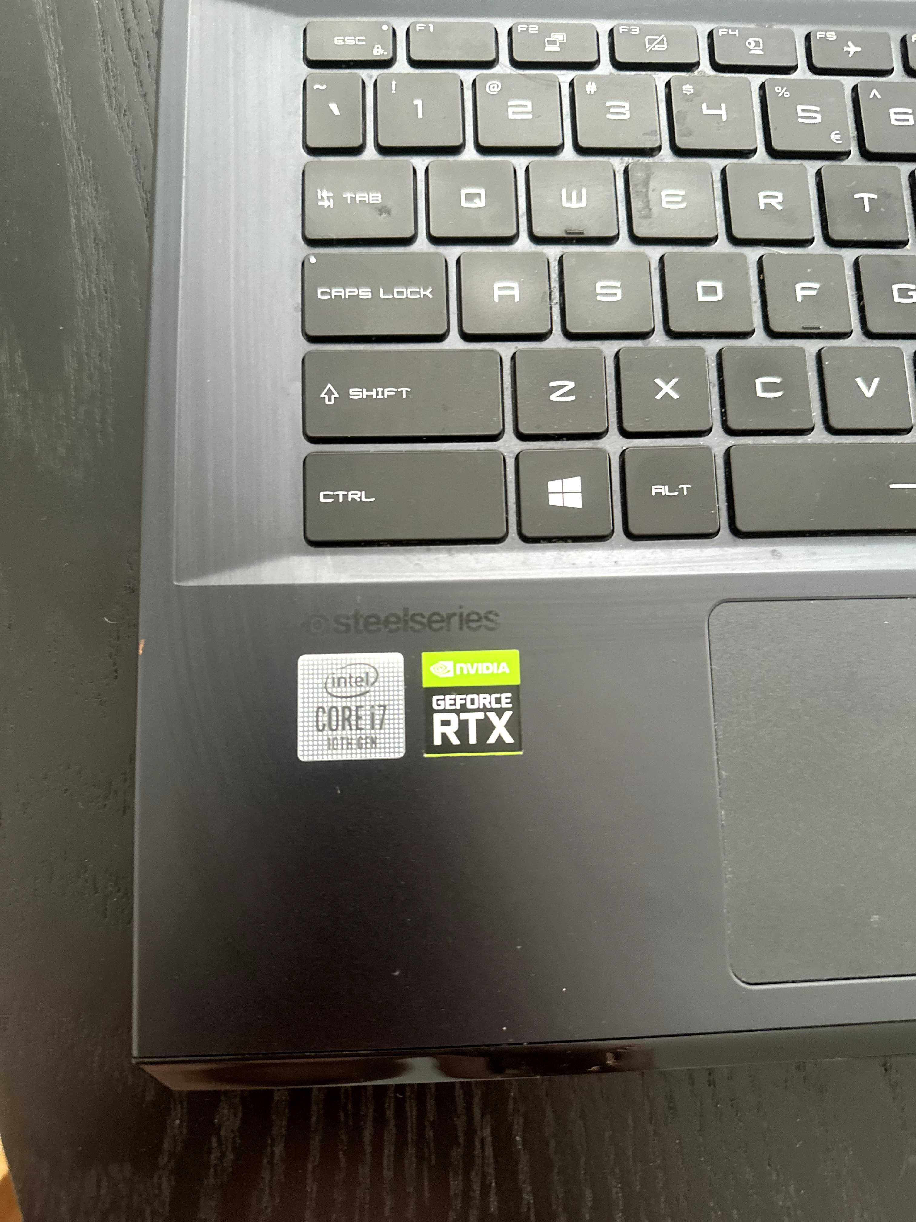 Laptop do gier MSI Raiders GE66 10SFS