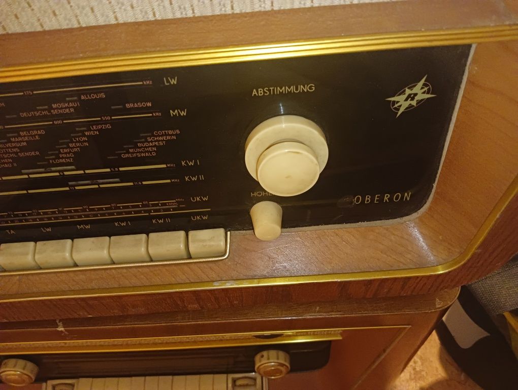 Radio lampowe oberon i sonneberg