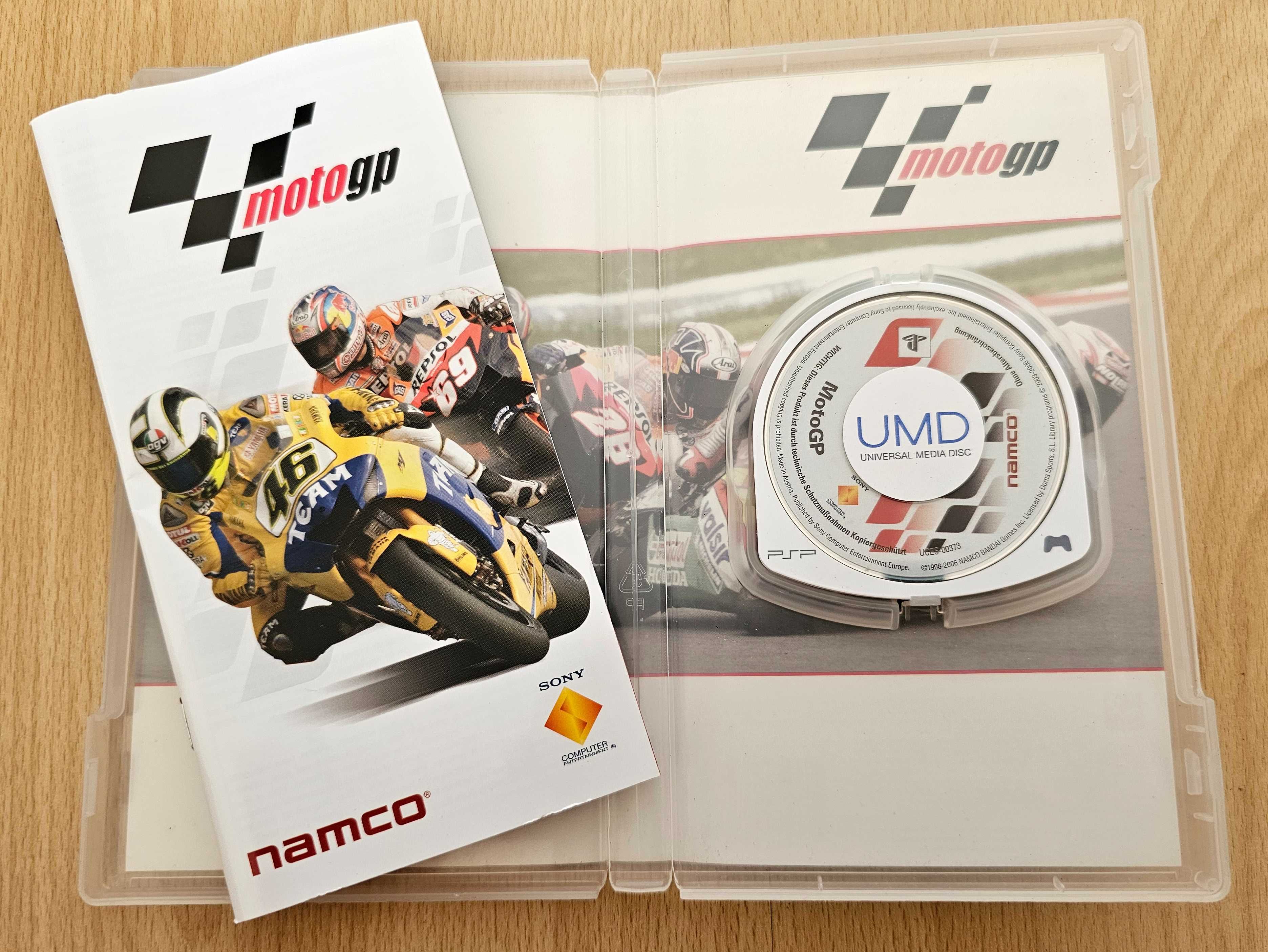 Jogo MotoGP, para PSP