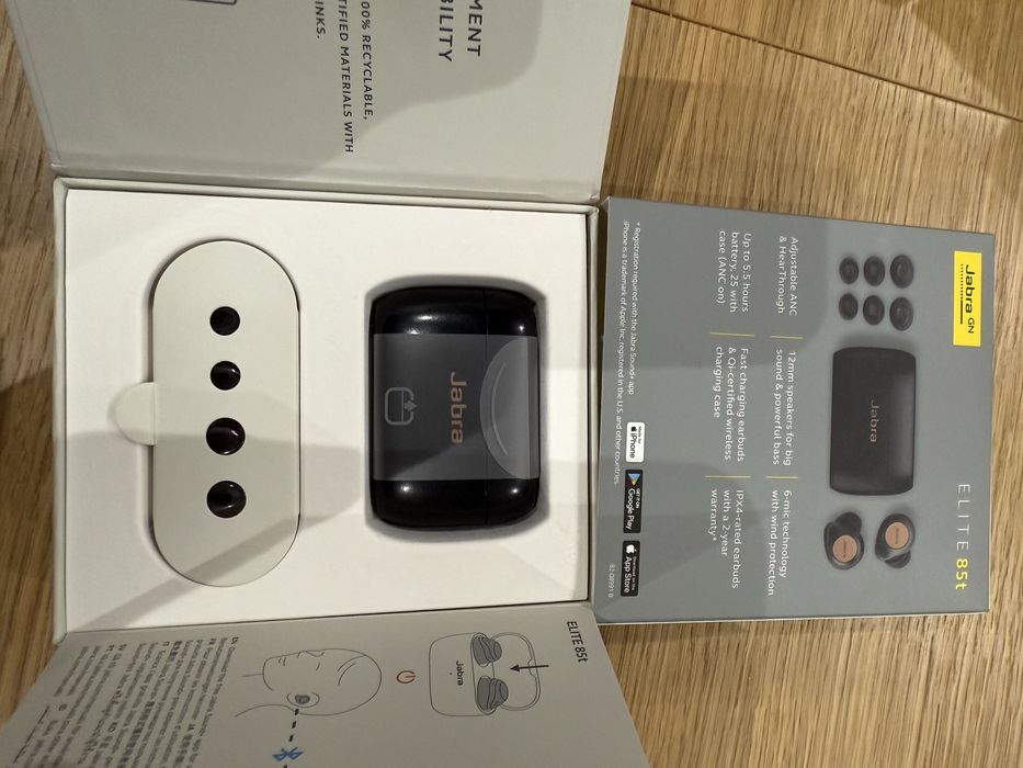 Sluchawki dokanalowe Jabra Elite 85t