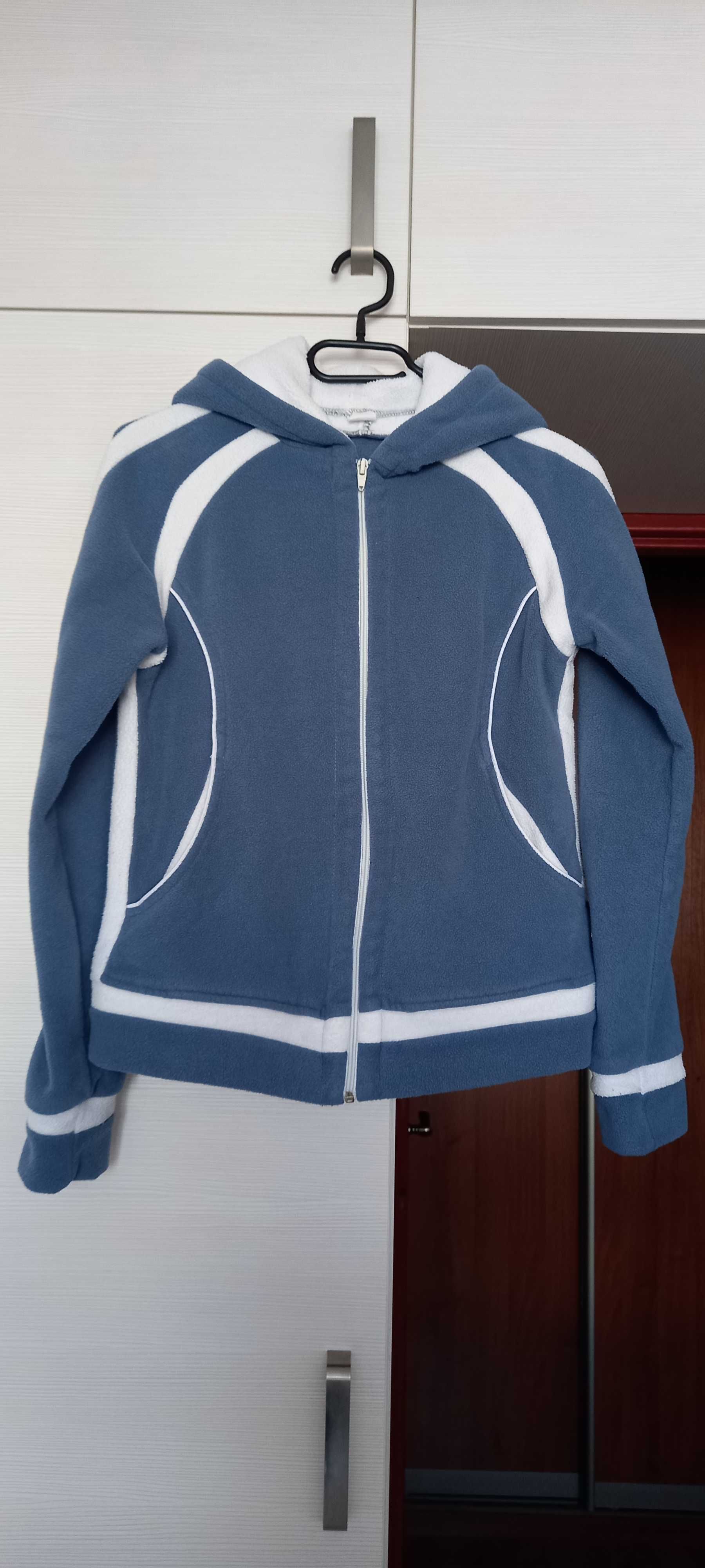 Bluza polarowa z kapturem