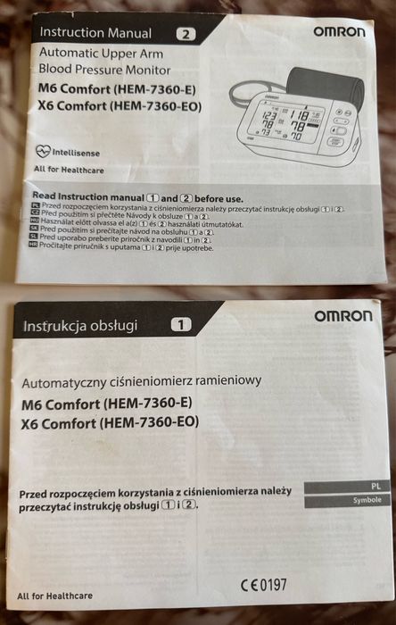 Ciśnieniomierz OMRON M6 Comfort