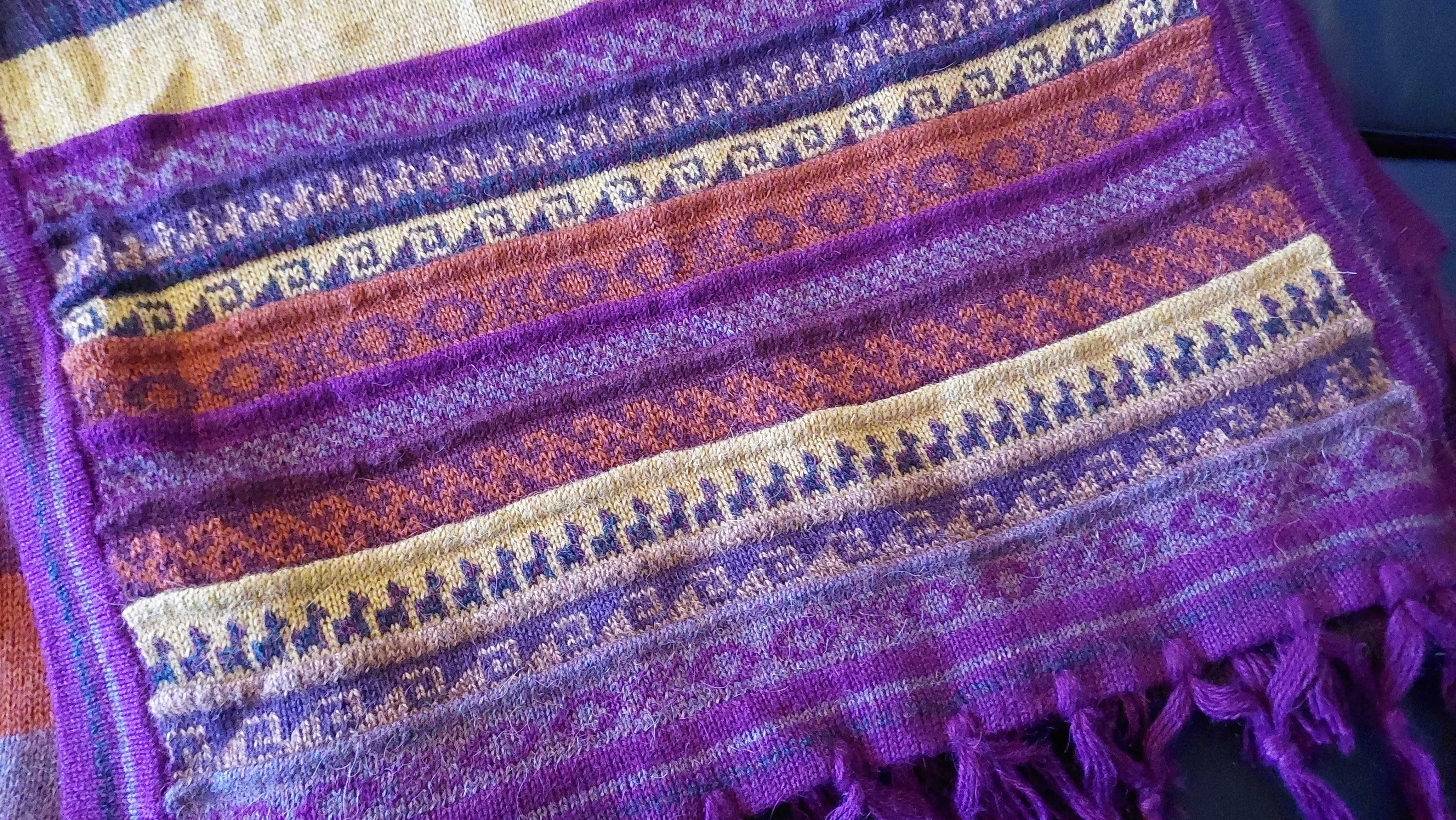 Xaile/Cachecol - Lã de Alpaca