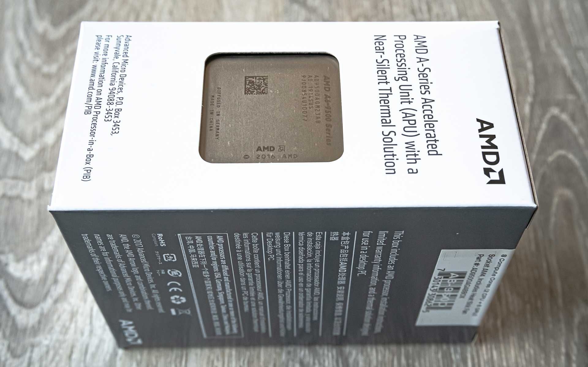AMD A6-9500 APU 3.8Ghz - Socket AM4 Novo/Selado