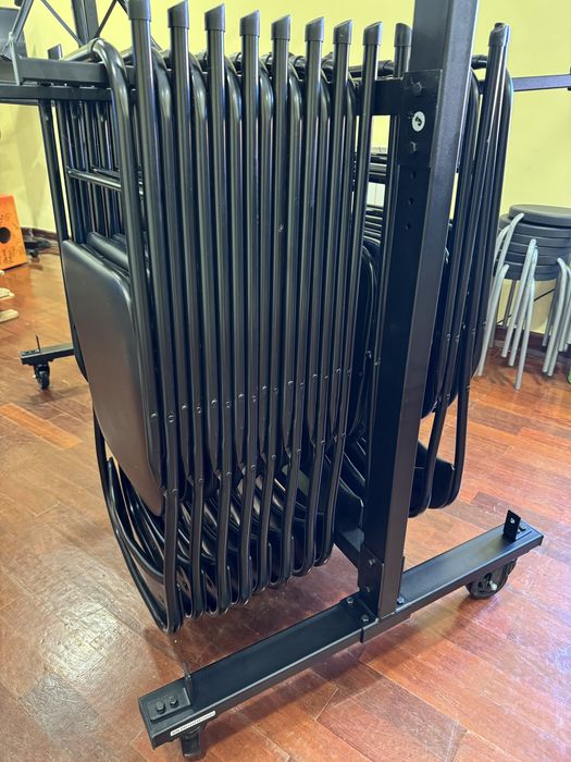 Carrinho para Cadeiras Dobráveis